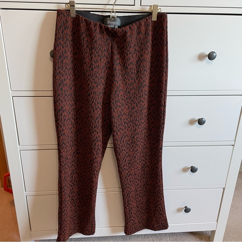 Anthropologie animal print pant - Picture 1 of 5